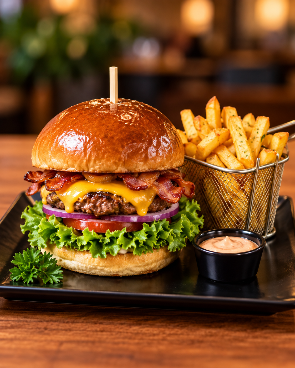 Burger wołowy